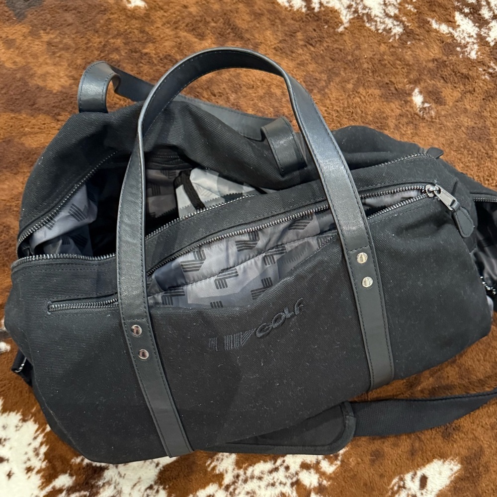 LIV Golf Black Duffel Bag 💼